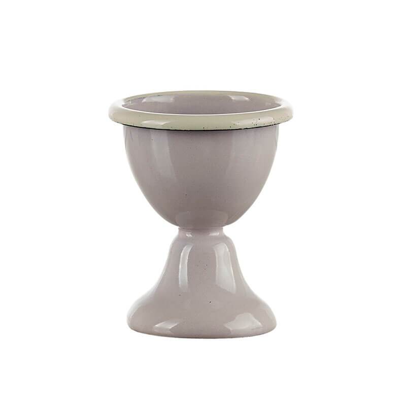 Münder Email Pastell Eierbecher Emaille pastell/creme 6 cm