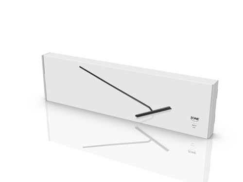 Zone Denmark Solo Duschabzieher Bodenabzieher Schwarz 120 cm