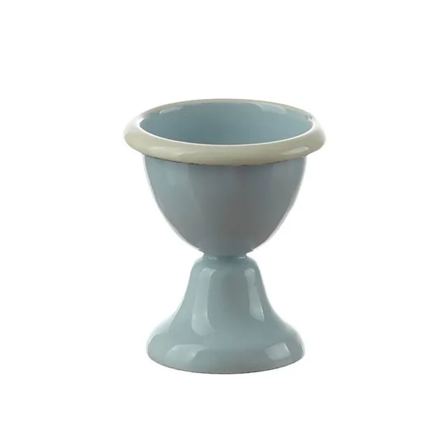 Münder Email Pastell Eierbecher Emaille pastell/creme 6 cm