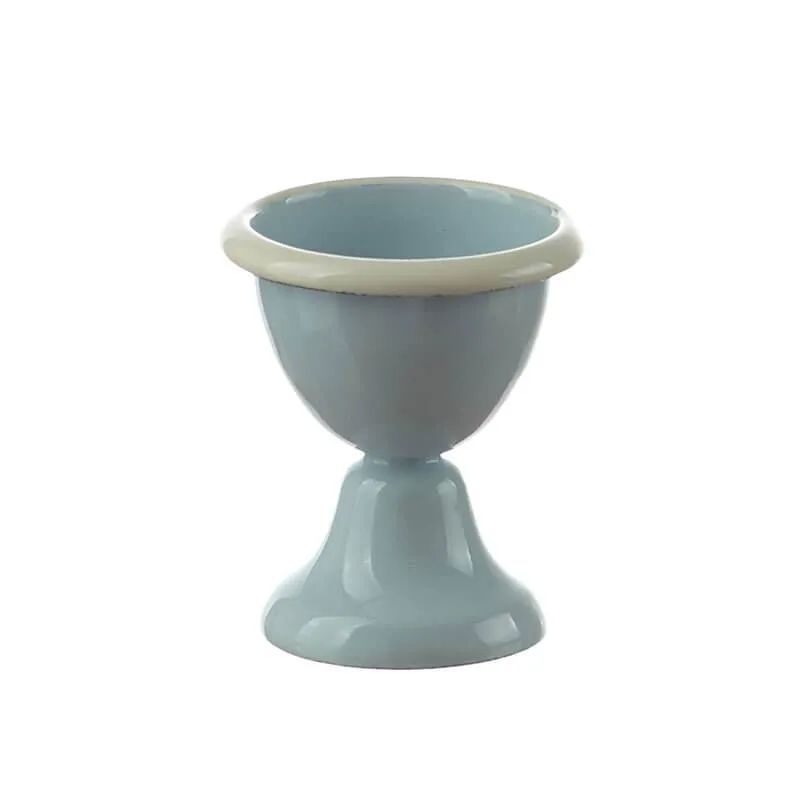 Münder Email Pastell Eierbecher Emaille pastell/creme 6 cm
