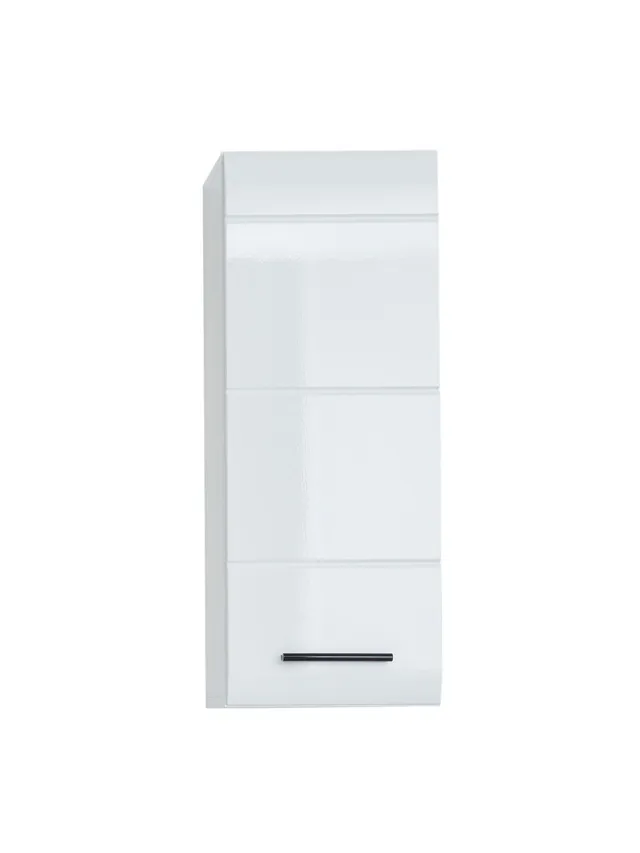 trendteam SkinGlossLine Hängeschrank weiß Hochglanz Badschrank