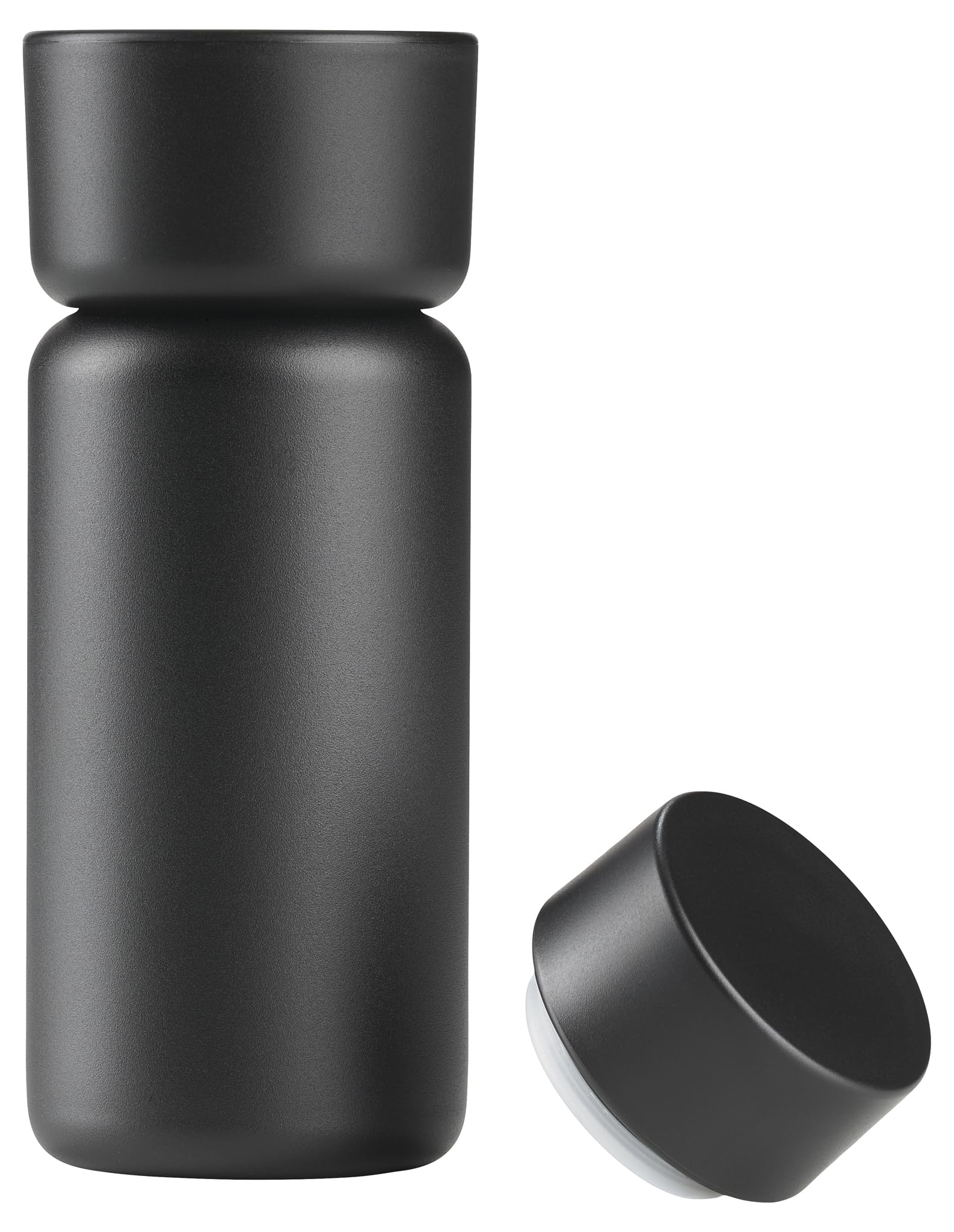 Zone Denmark Singles Thermobecher 400 ml Black Edelstahl
