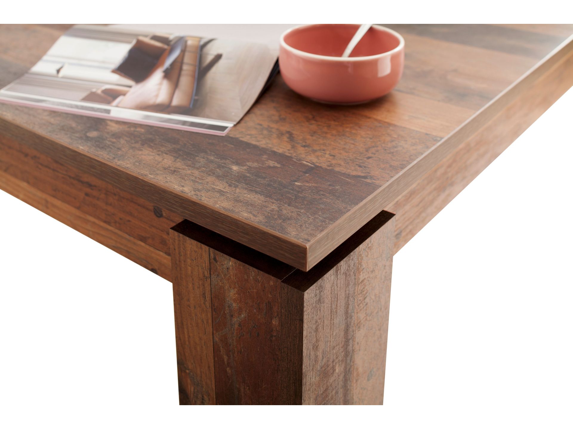 trendteam Universal Esstisch ausziehbar Old Wood Melamin
