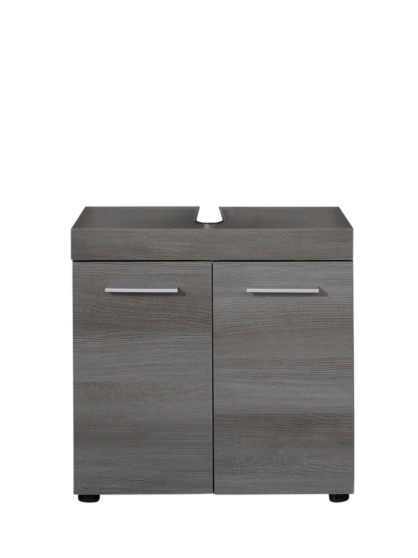 trendteam Runner Waschbeckenunterschrank Rauchsilber