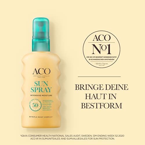 ACO Sun Intensive Moisture LSF 50+ Sonnenspray 175 ml parfümfrei