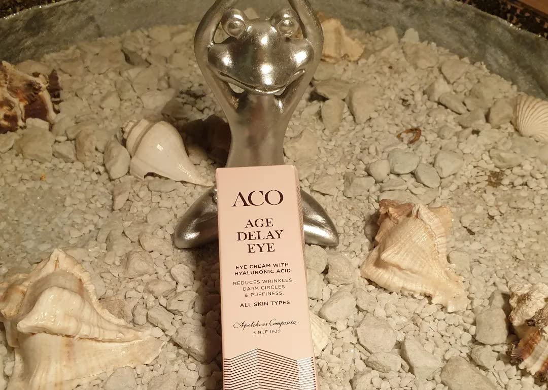 ACO Age Delay+ Eye Cream Augencreme 15 ml parfümfrei Hyaluron