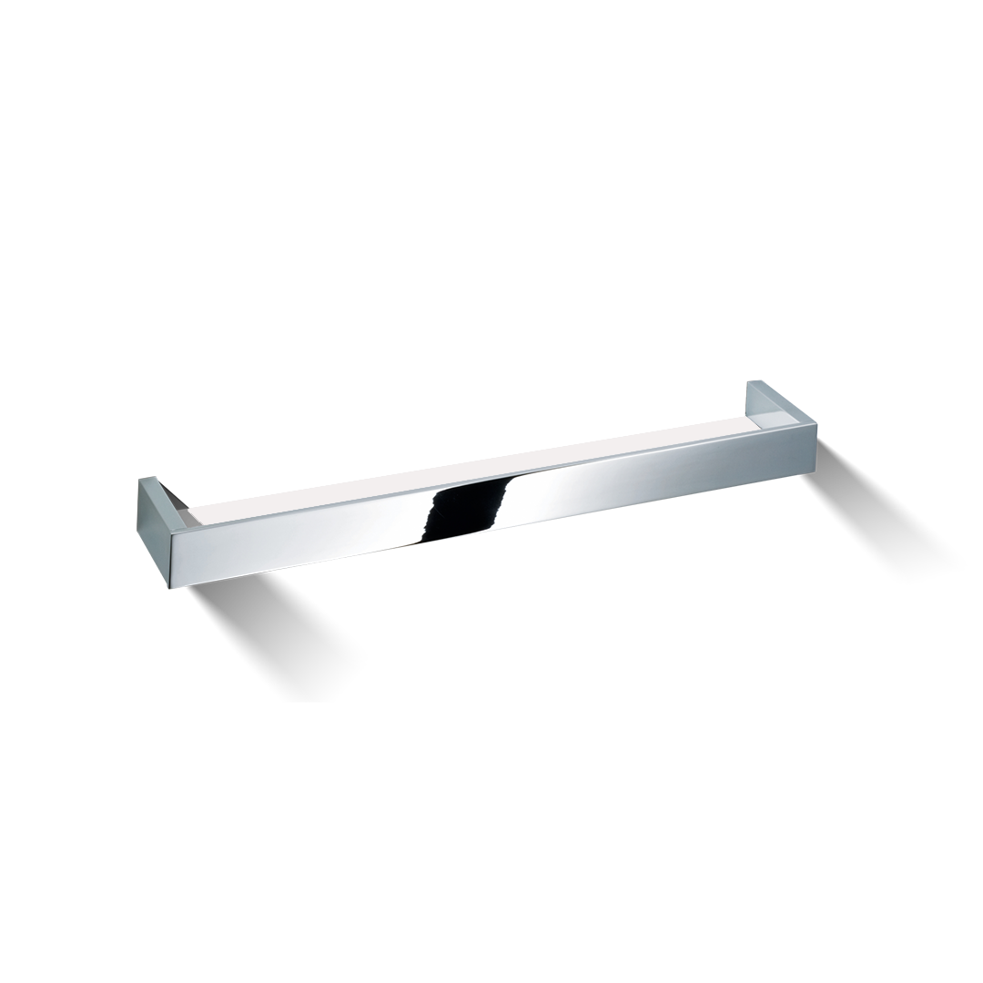Decor Walther Brick BK GLA60 Glasablage Chrom Glas Weiß 60 cm