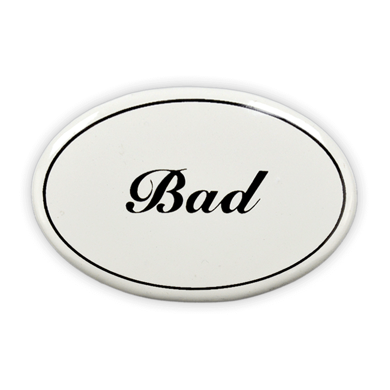 Münder Email Lagerschilder Bad Emailschild 6x4 cm