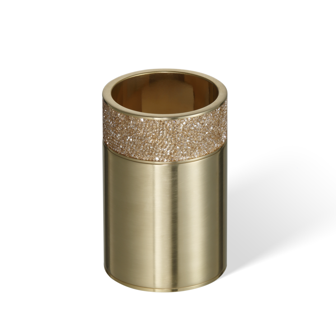 Decor Walther ROCKS BOD 1 Utensilienbehälter Chrom Swarovski