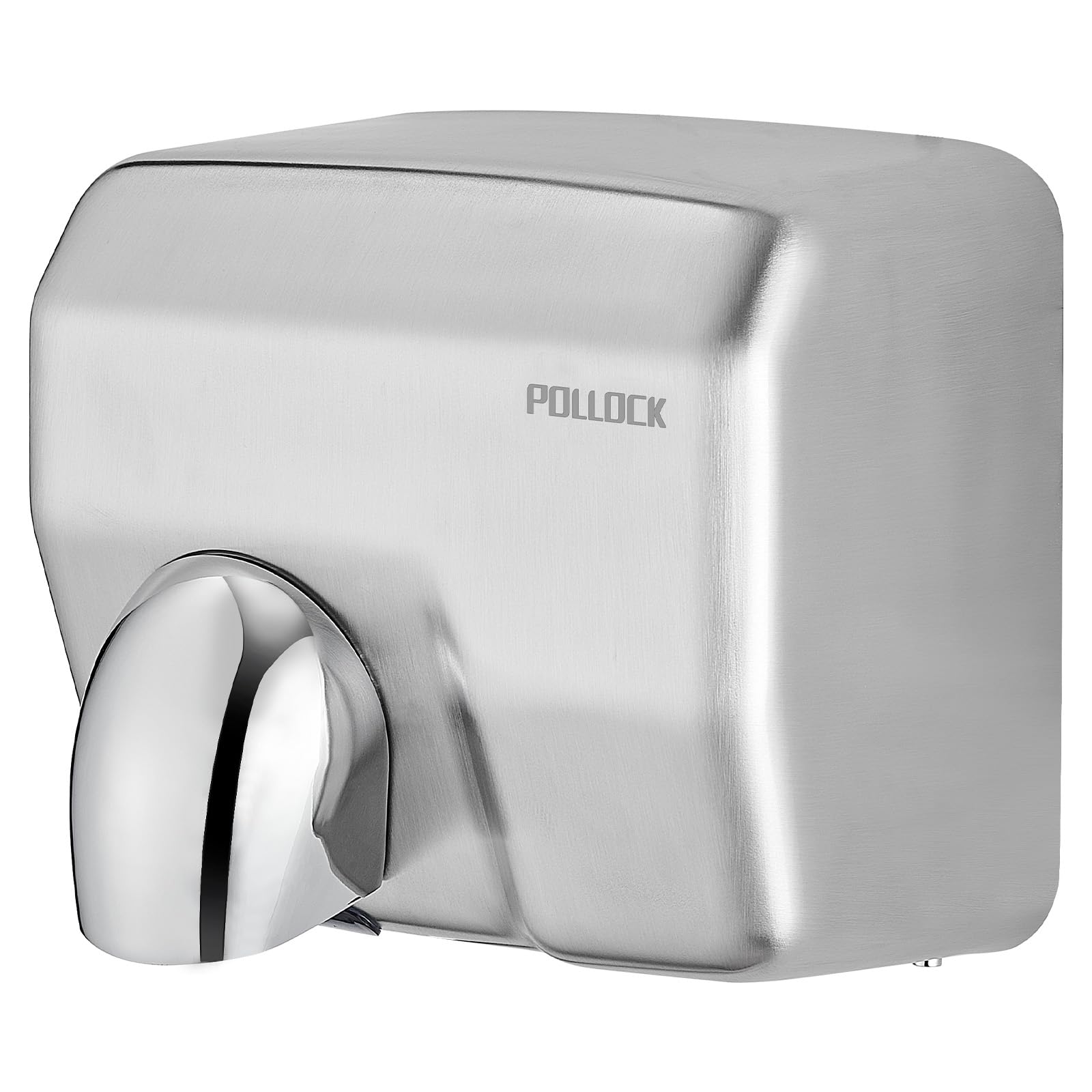 Pollock Händetrockner Edelstahl Wand 1600 W Sensor