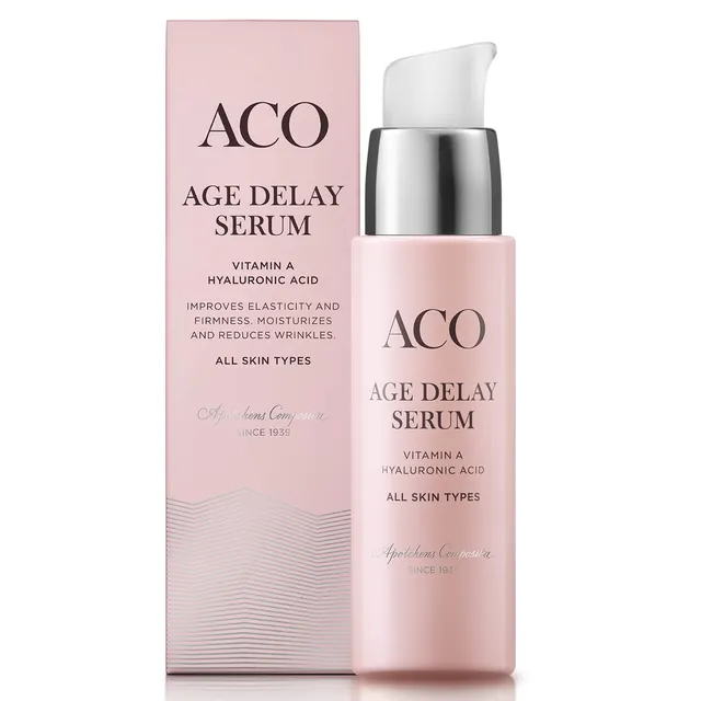 ACO Age Delay+ Gesichtsserum 30 ml Vitamin A