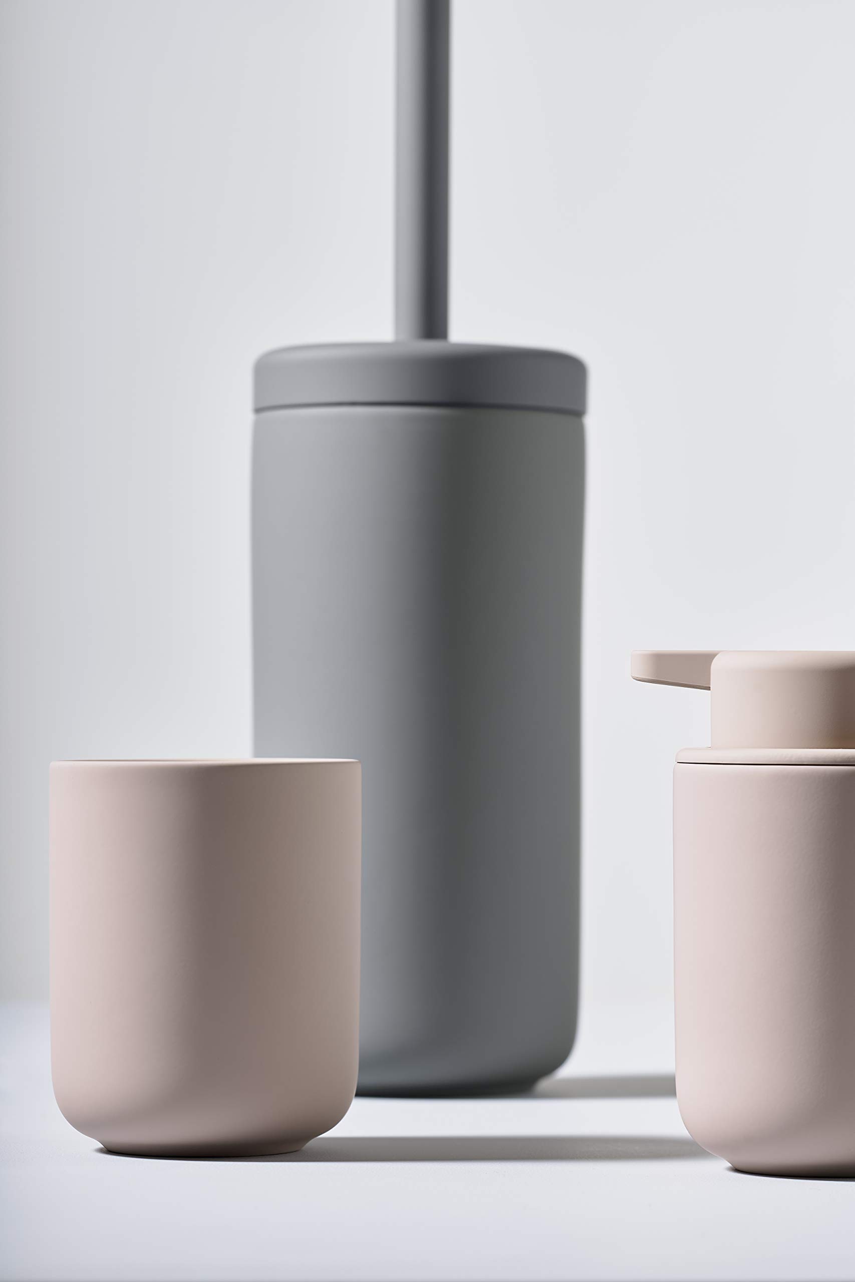 Zone Denmark Ume Toilettenbürste Grau Steinzeug 38,7 cm