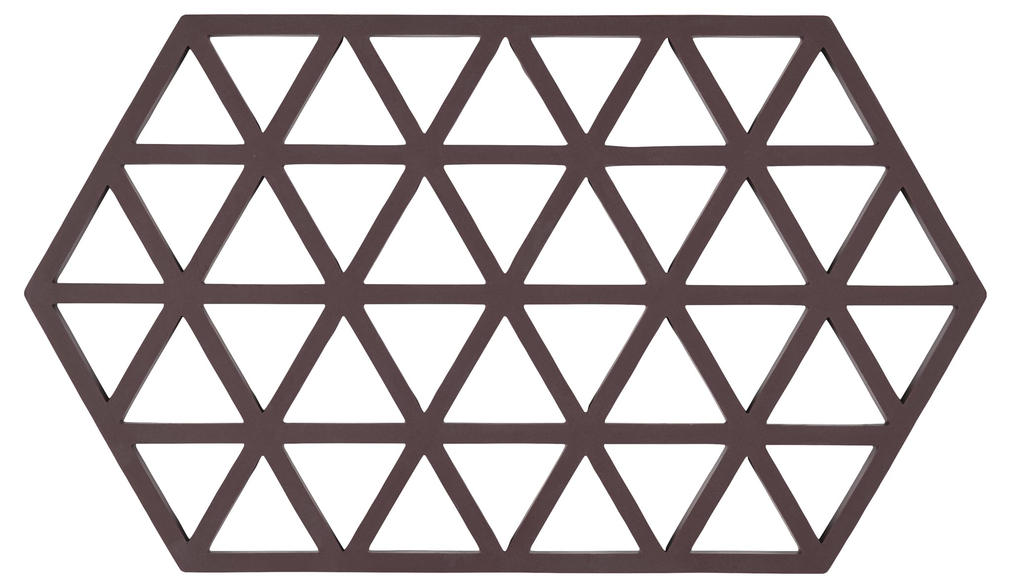 Zone Denmark Triangles Topfuntersetzer Silikon Birke 16x14