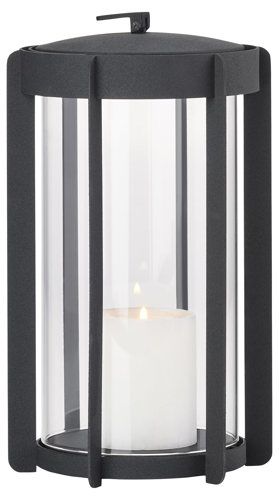 Zone Denmark Outdoor Laterne Schwarz 25 cm Kerzenlaterne Metall