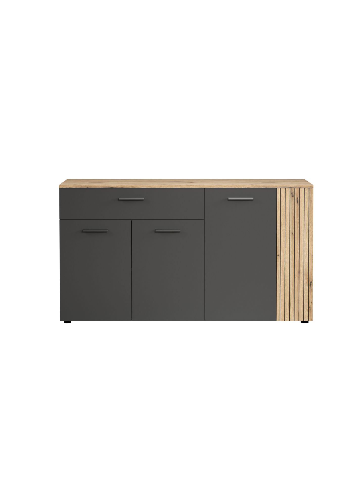 trendteam Esteban Sideboard Anthrazit Coast Evoke Oak