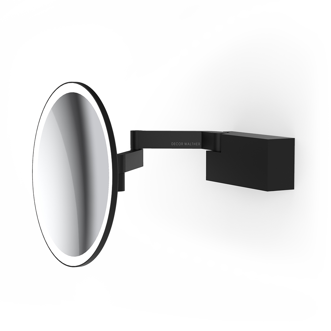 Decor Walther Vision Wandkosmetikspiegel Chrom Rund LED 5fach