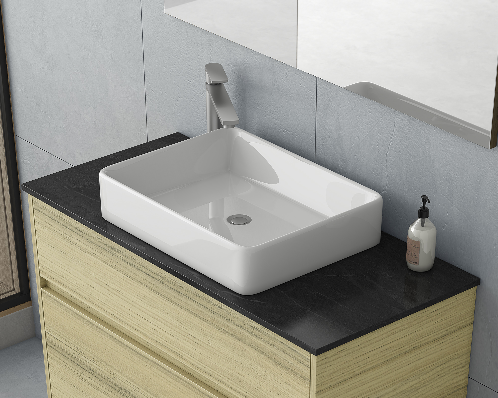 DROP Martinidis Instinct 100 Waschtischunterschrank Eiche 100 cm