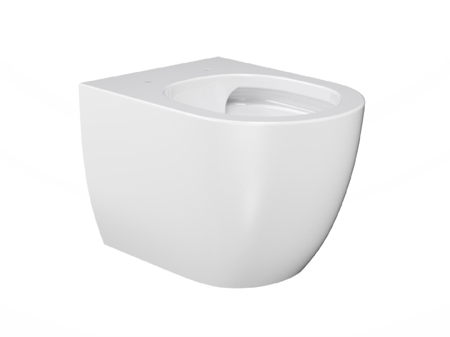 Treos Serie 810 WC spülrandlos Tiefspüler weiß