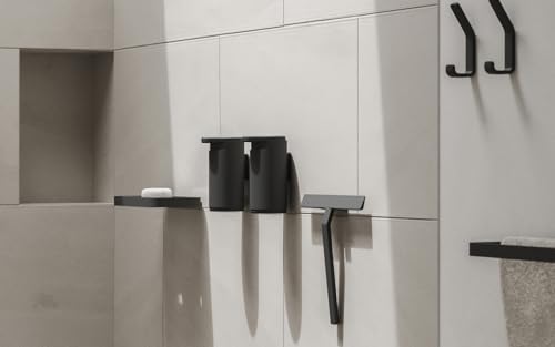 Zone Denmark RIM Seifenspender Wand 200ml Schwarz Aluminium