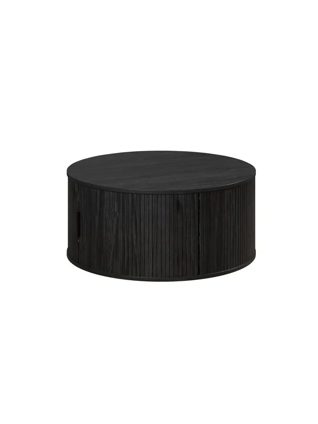 trendteam Ronin Couchtisch Esche Schwarz mit Tür