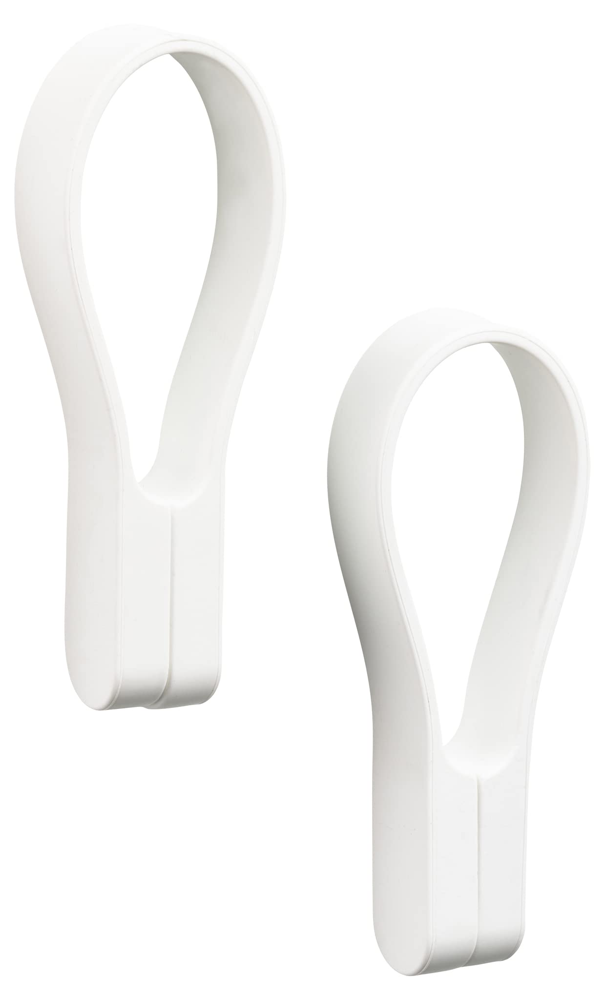 Zone Denmark Loop Handtuchklammern Weiß Magnet 2 Stück