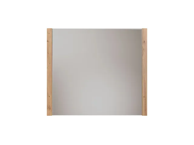 trendteam Dakota Wandspiegel weiss mit Artisan Eiche