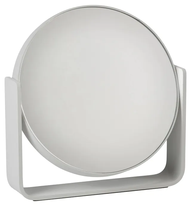 Zone Denmark UME Tischspiegel Kosmetikspiegel 5-fach Soft Grey 19 cm