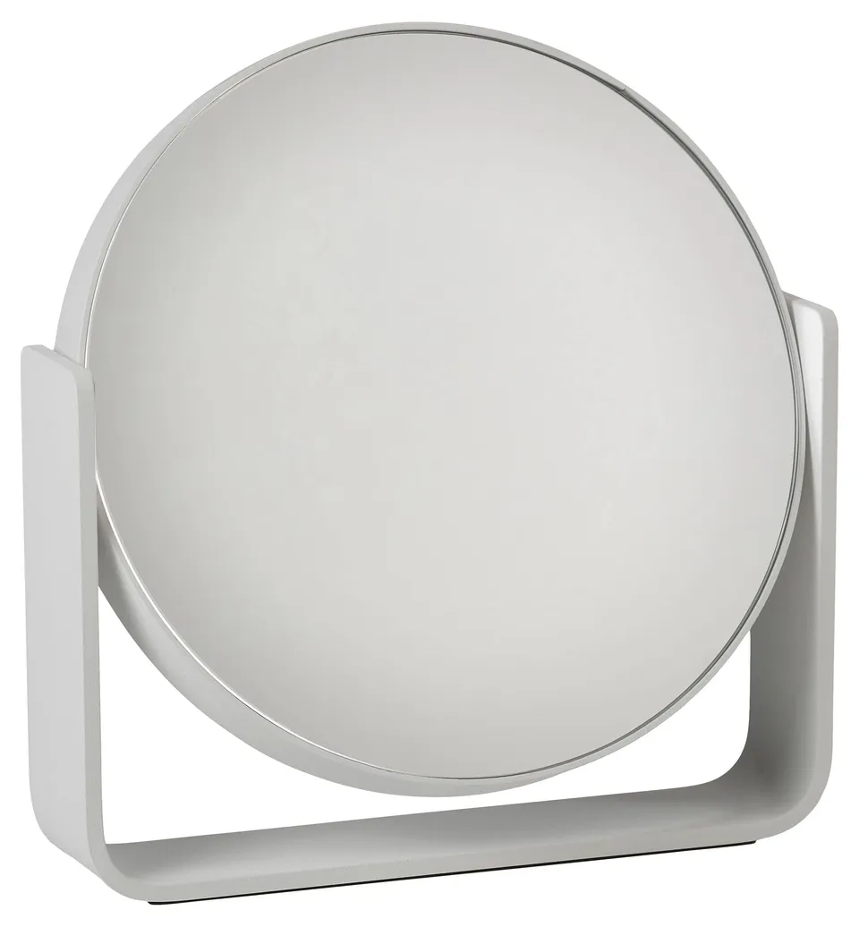 Zone Denmark UME Tischspiegel Kosmetikspiegel 5-fach Soft Grey 19 cm