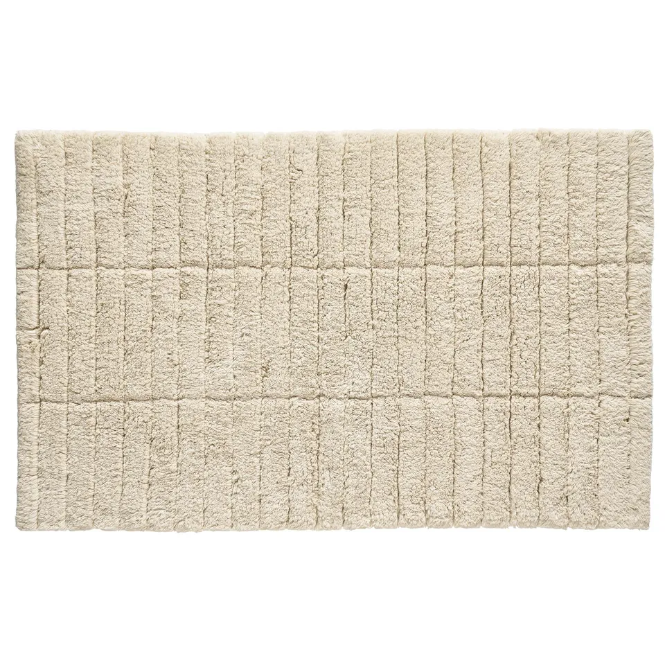 Zone Denmark Tiles Badematte Warm Sand Baumwolle