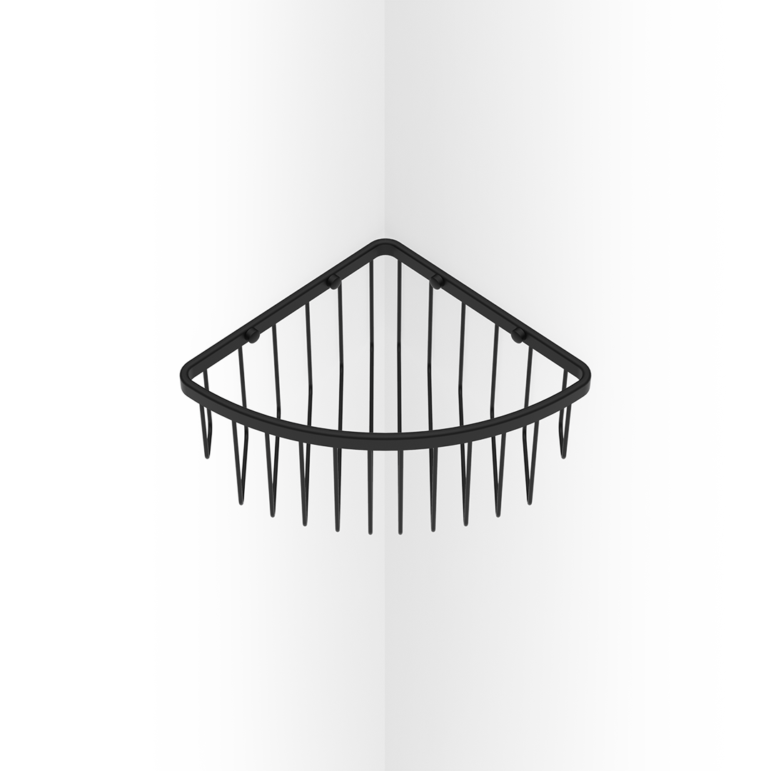 Decor Walther Classic DW 229 Eckduschkorb 27 cm Chrom