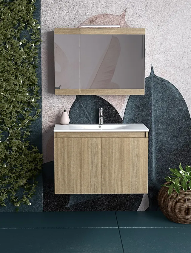 DROP Martinidis Magnolia S 75 Waschtisch Honey Oak