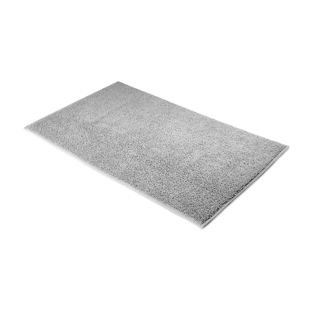 Decor Walther Classic Twist Badteppich 50x60 Silbergrau