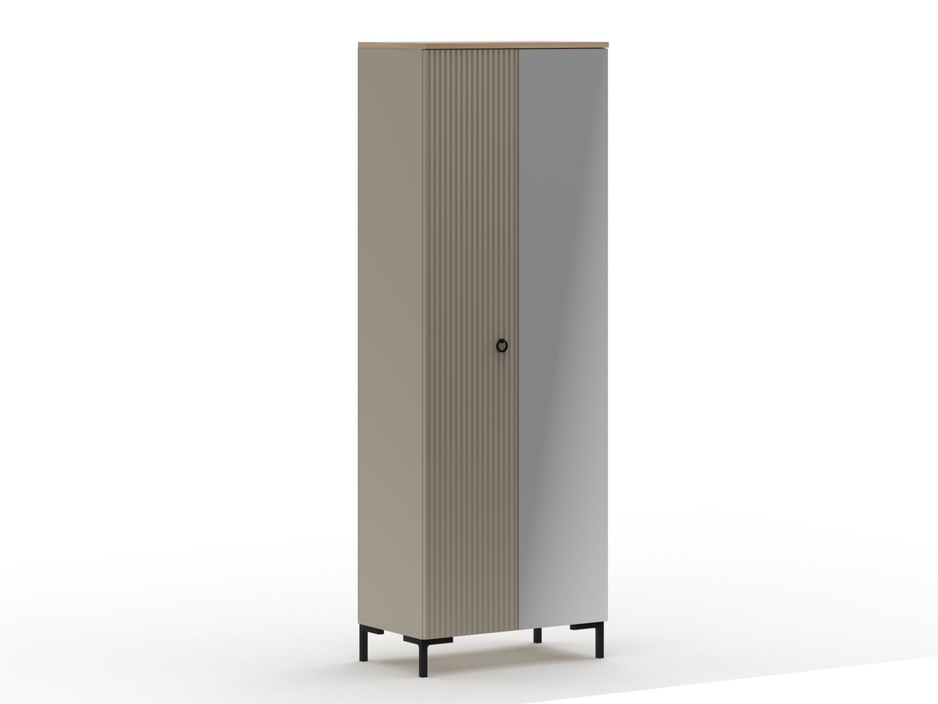 trendteam Lucrezia Garderobenschrank Cashmere Silverjack Eiche