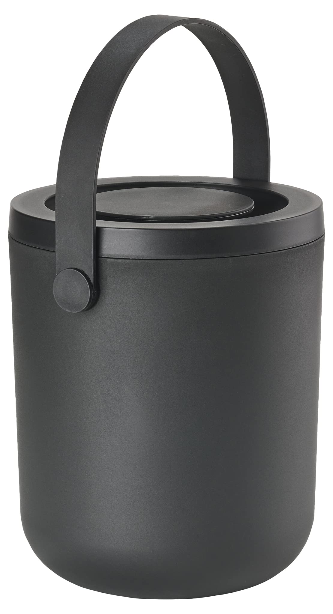 Zone Denmark Circular Biomülleimer Schwarz 3 Liter Deckel