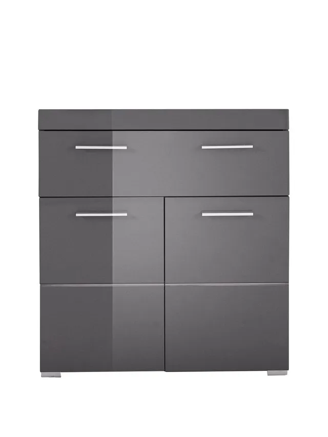 trendteam Amanda Standschrank Breit Grau Agave