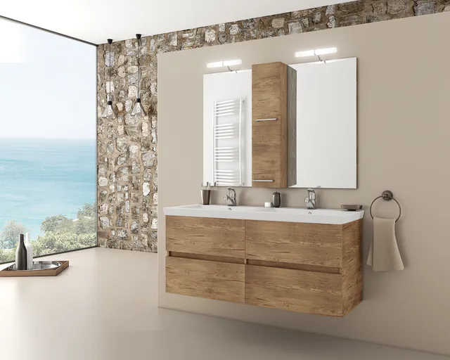DROP Martinidis Luxus 120 PL Waschtischunterschrank Holz 120 cm