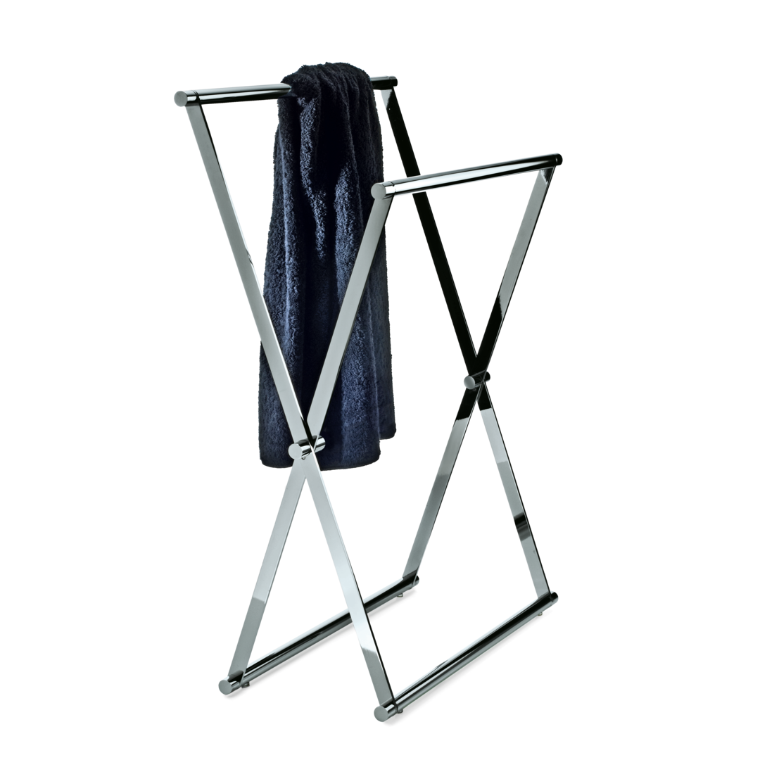 Decor Walther Classic Cross Handtuchständer Chrom 60 cm klappbar