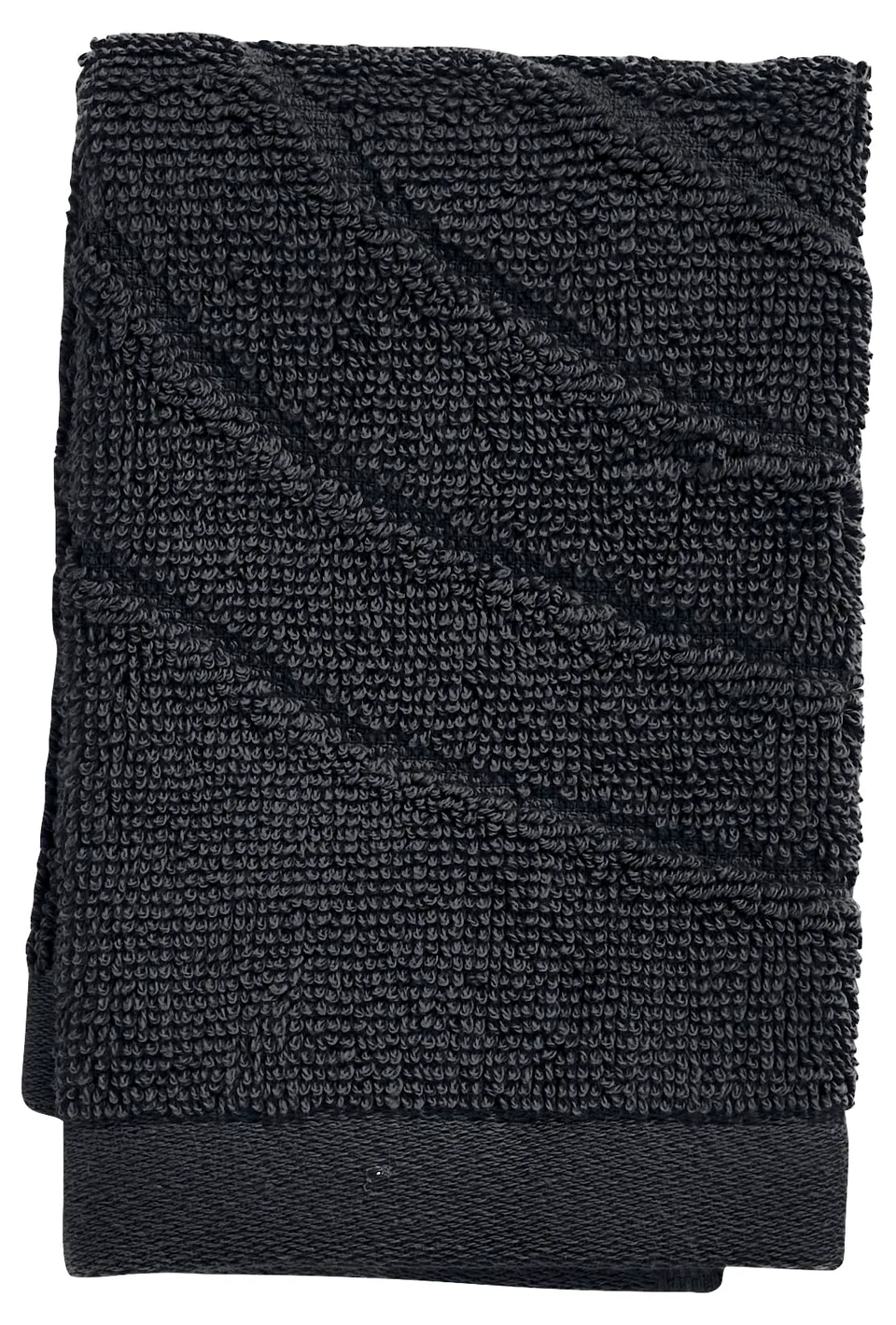 Zone Denmark Time Waschlappen 30x30 Schwarz Baumwolle