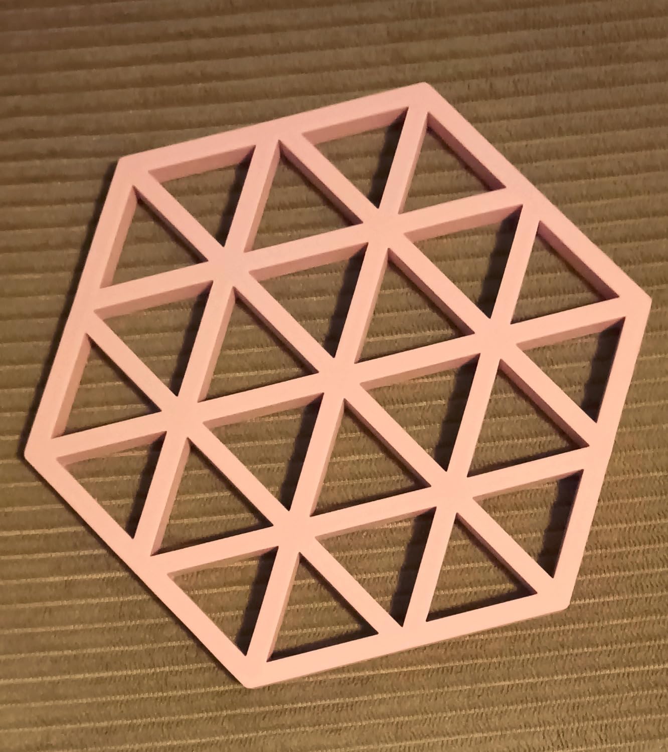 Zone Denmark Triangles Topfuntersetzer Silikon 3er Rot