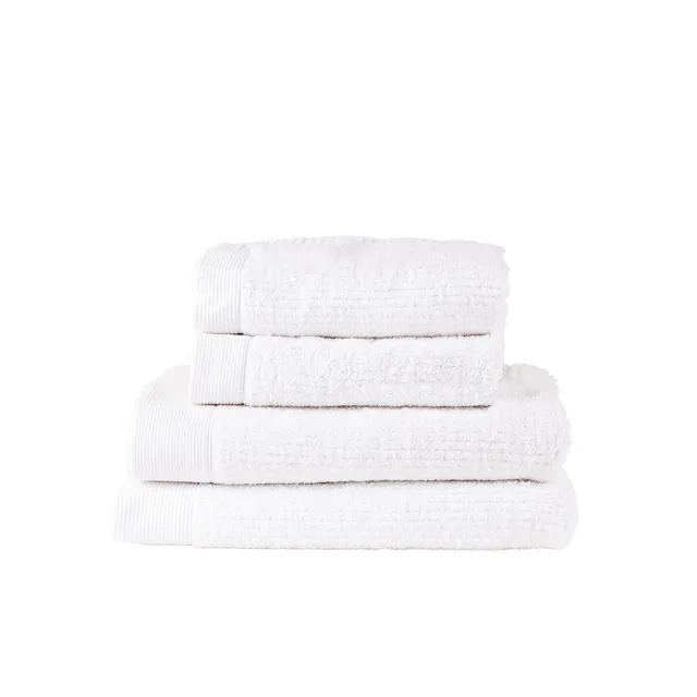 Zone Denmark Classic Handtuch Set Weiß Baumwolle