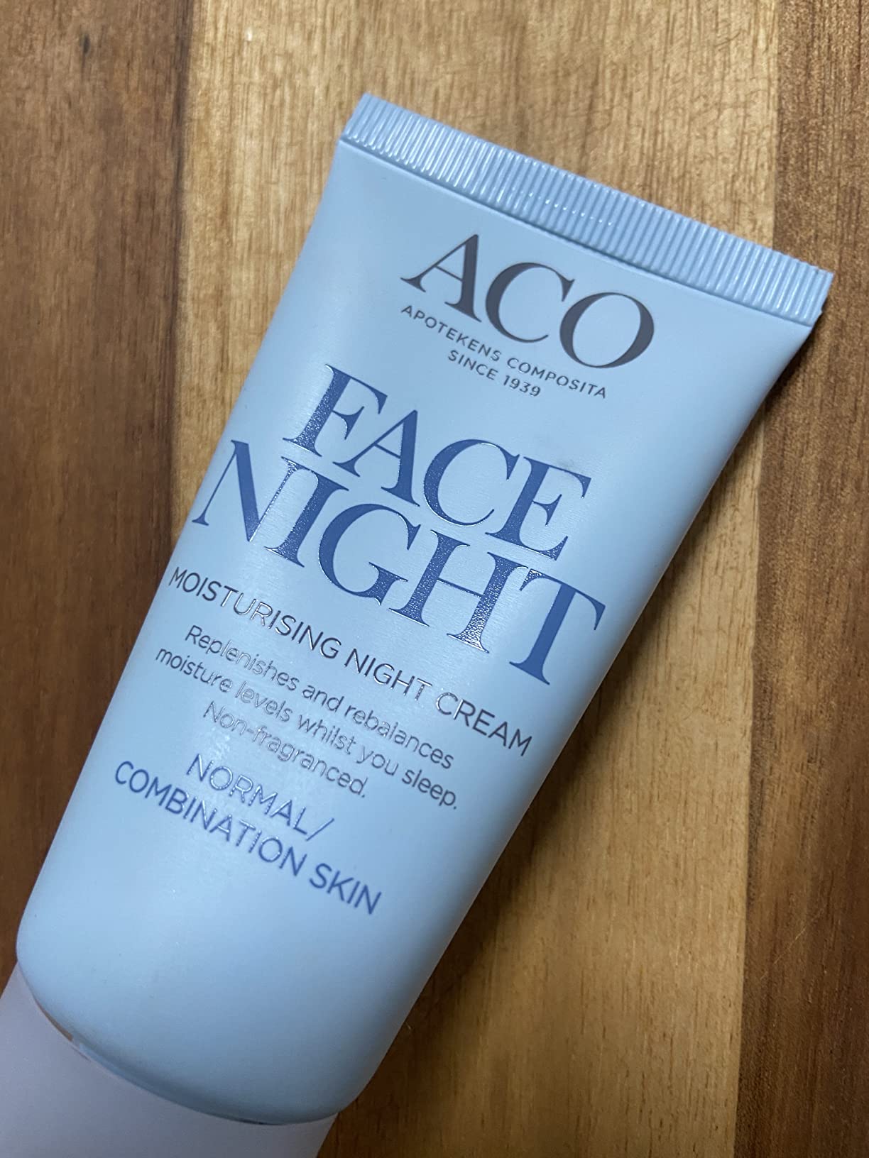 ACO Everyday Heroes Moisturising Night Cream 50 ml parfümfrei