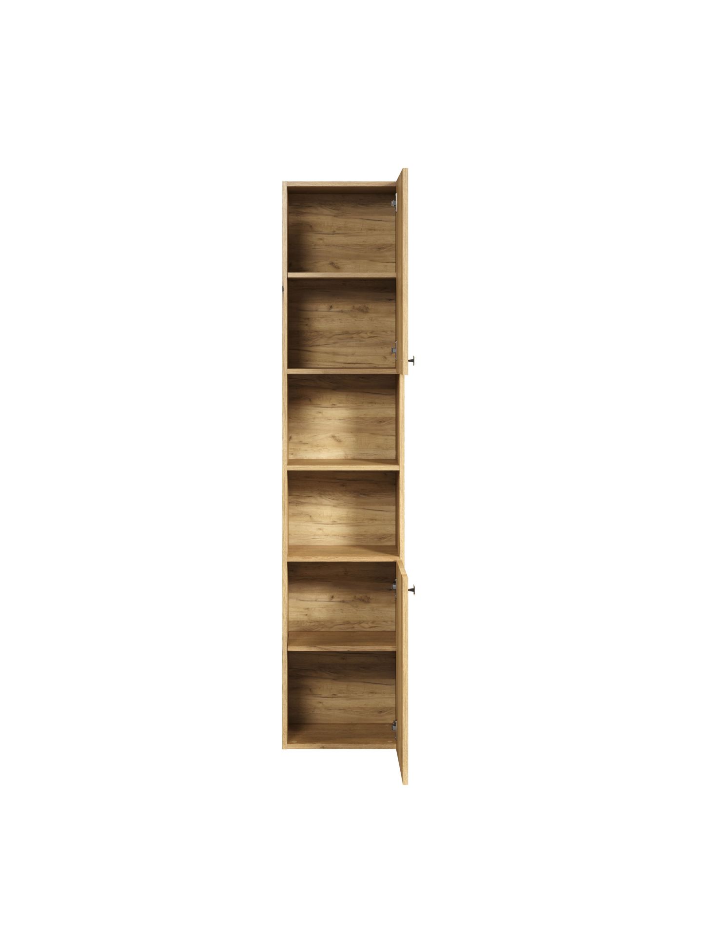 trendteam PureBliss Hochschrank Evoke Eiche Schwarz