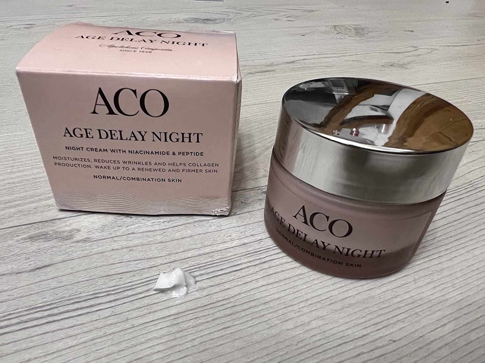 ACO Age Delay Night Cream Nachtcreme 50 ml normale Haut