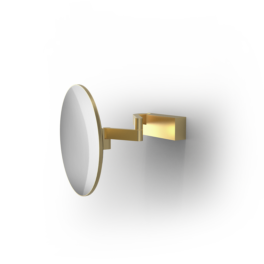 Decor Walther Vision Wandkosmetikspiegel Chrom Rund LED 5fach
