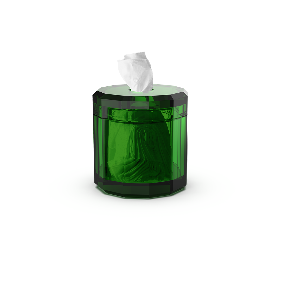 Decor Walther Kristall KR KB Papiertuchbox Kristallklar Glas