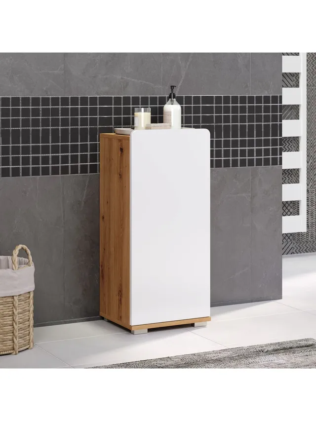 trendteam Ciara Standschrank Artisan Eiche weiß