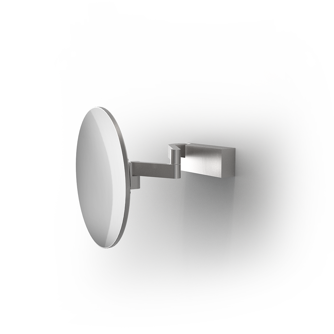 Decor Walther Vision Wandkosmetikspiegel Chrom Rund LED 5fach