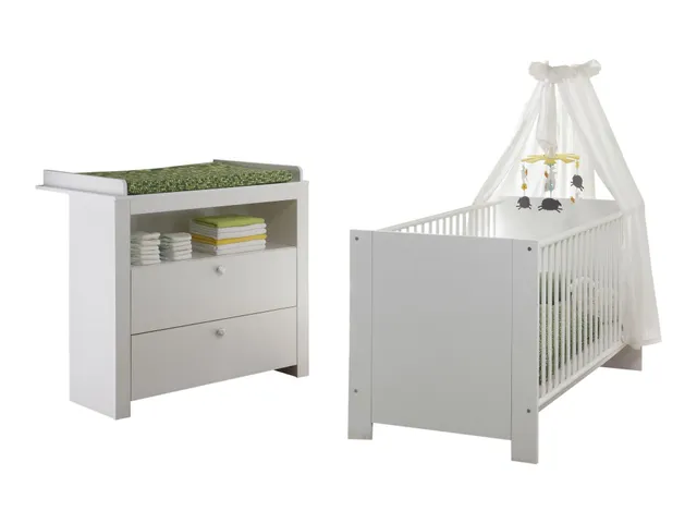 trendteam Olivia Babyzimmermöbel-Kombi Babymöbel weiß