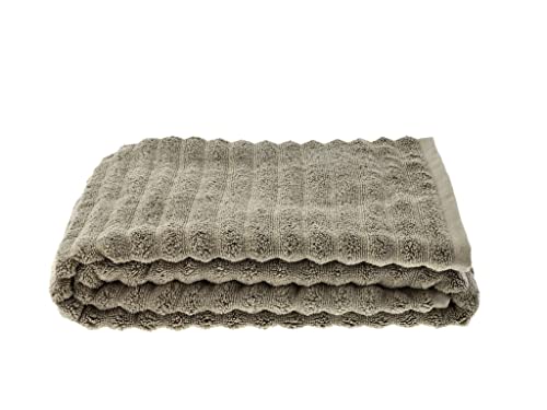 Zone Denmark Inu Strandtuch Baumwolle Taupe 180x100 schnelltrocknend