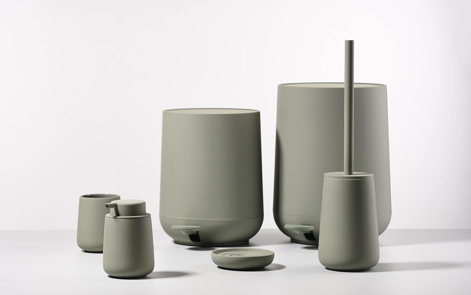 Zone Denmark Nova Mülleimer 5 l Schwarz Treteimer